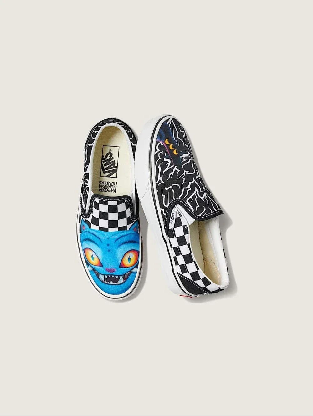 Kid's K-Pop Demon Hunters x Vans Slip-on 'Black'